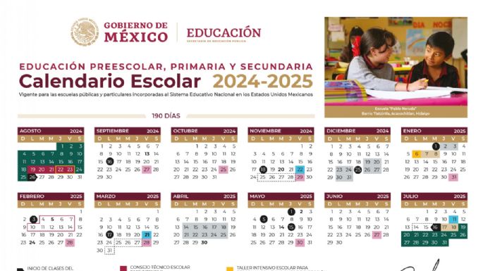 Calendario SEP: ¿Cuándo termina el ciclo escolar 2024-2025 y entregan las boletas?