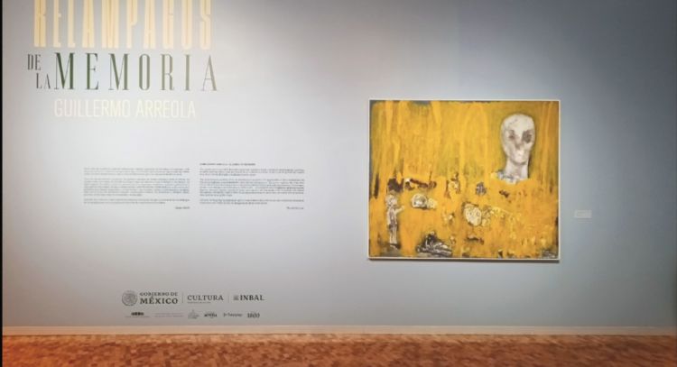 Diálogo sobre la obra “Relámpagos de la memoria” de Guillermo Arreola en el MAM
