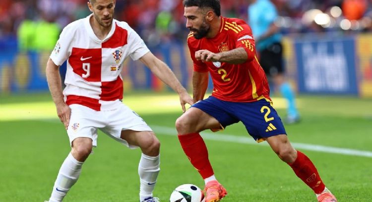España golea 3-0 a Croacia en su debut en la Eurocopa 2024