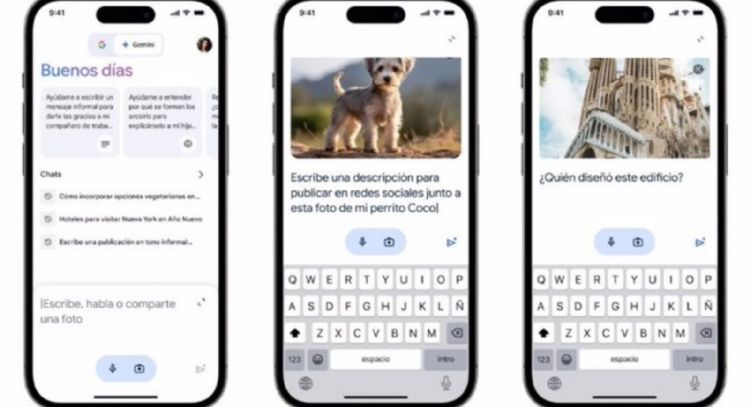 El 'chatbot' Gemini ya está disponible para iOS en la app de Google