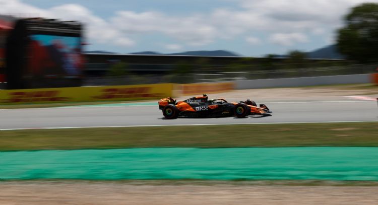Lando Norris saldrá desde la pole en el Gran Premio de España por delante de Verstappen