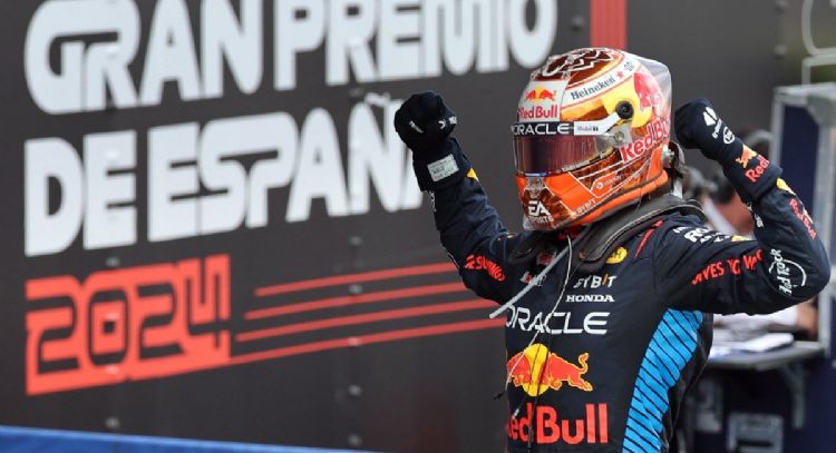 Max Verstappen gana el GP de España; "Checo" Pérez terminó en octavo lugar