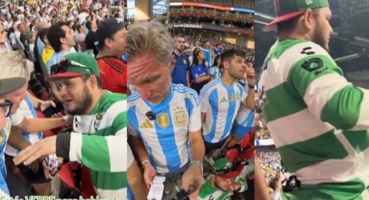 Aficionado de Santos Laguna insulta a argentinos y a Messi en la Copa América