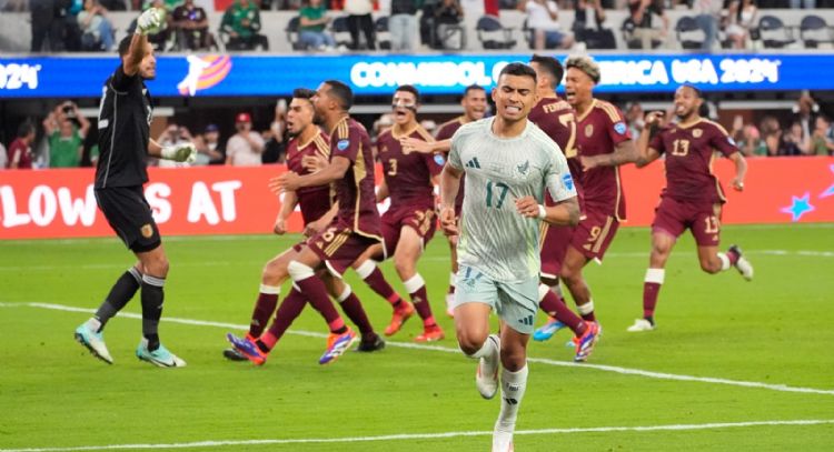 Orbelín Pineda falla penalti y México sucumbe ante Venezuela en la Copa América