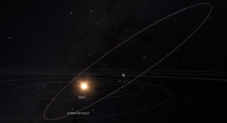 Dos grandes asteroides pasarán cerca de la Tierra este jueves y el sábado