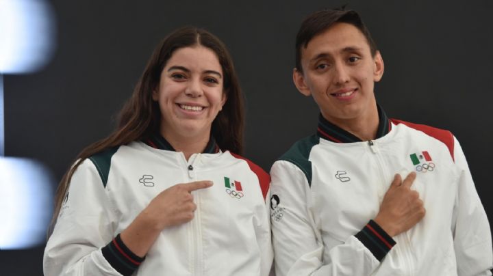 Emiliano Hernández y Alejandra Orozco son los abanderados de México para Juegos Olímpicos de París