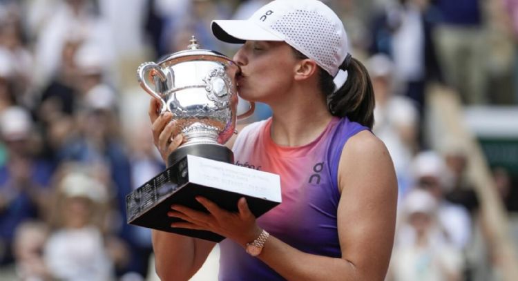 Una imperial Swiatek conquista su 3er título seguido de Roland Garros al vencer a Paolini