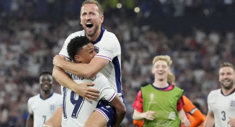Inglaterra logra triunfo agónico ante Holanda y vuelve a final de la Euro para enfrentar a España