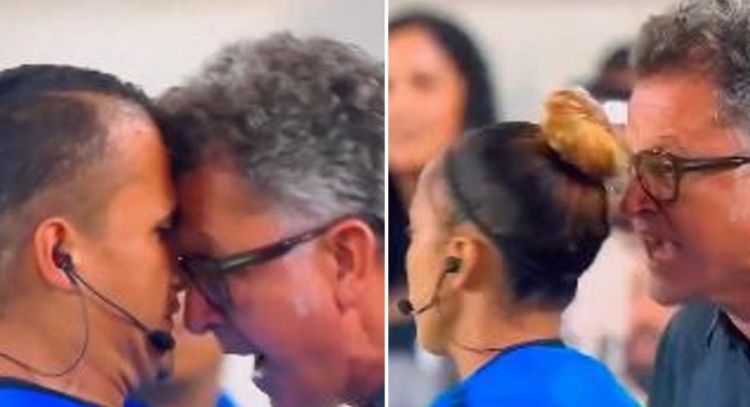 Juan Carlos Osorio encara a árbitros y sale expulsado del juego de Xolos vs. LAFC