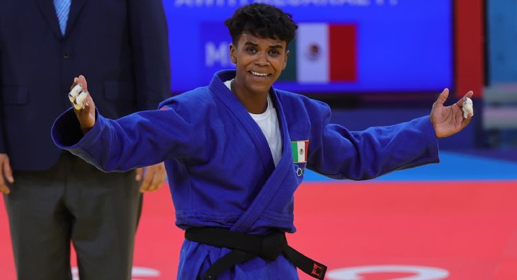 La judoca Prisca Awiti asegura la segunda medalla para México; buscará ganar oro