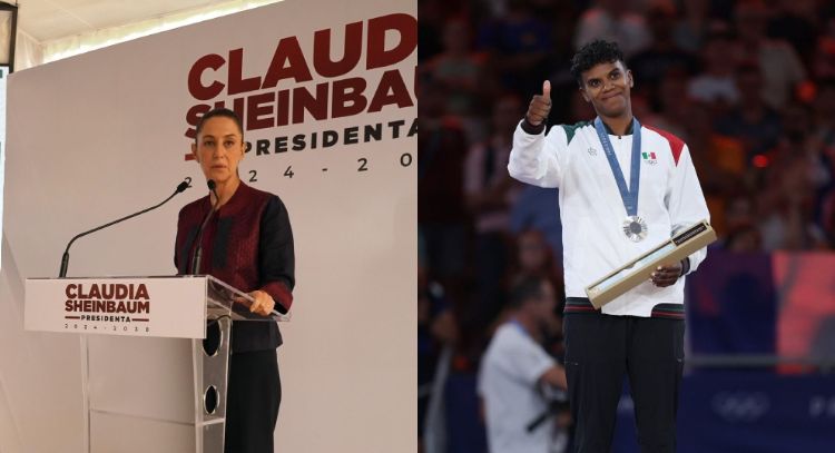 “Gracias por poner en alto el nombre de México”: Sheinbaum felicita a Prisca Awiti