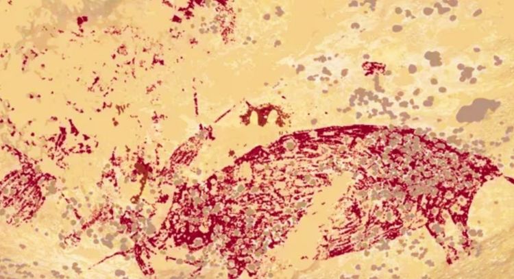 Pintura rupestre de hace 51 mil 200 años sería la evidencia más antigua de narración en el arte