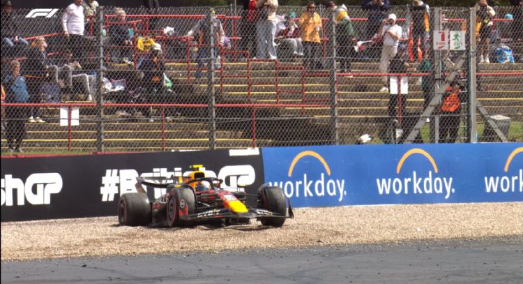“Checo” Pérez saldrá en penúltimo lugar en el GP de Gran Bretaña
