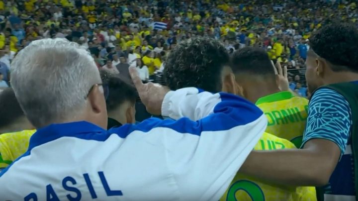 Técnico de Brasil es ignorado por sus jugadores previo a los penaltis