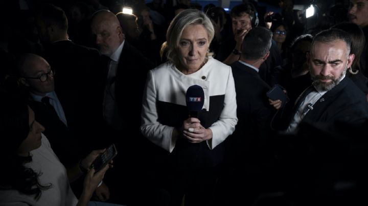 Le Pen y su partido de ultraderecha caen al tercer lugar en las elecciones de Francia