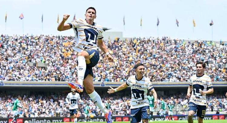 Pumas se presenta en el Apertura con goleada 4-1 sobre León
