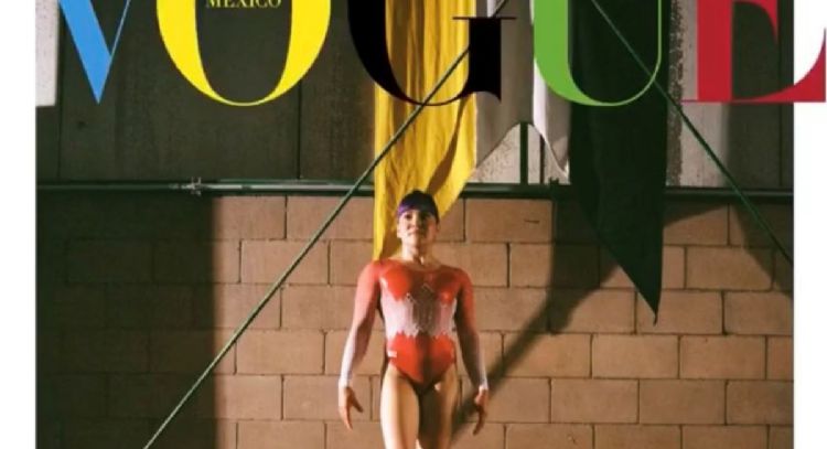 Alexa Moreno, gimnasta mexicana, aparece en la portada de Vogue México