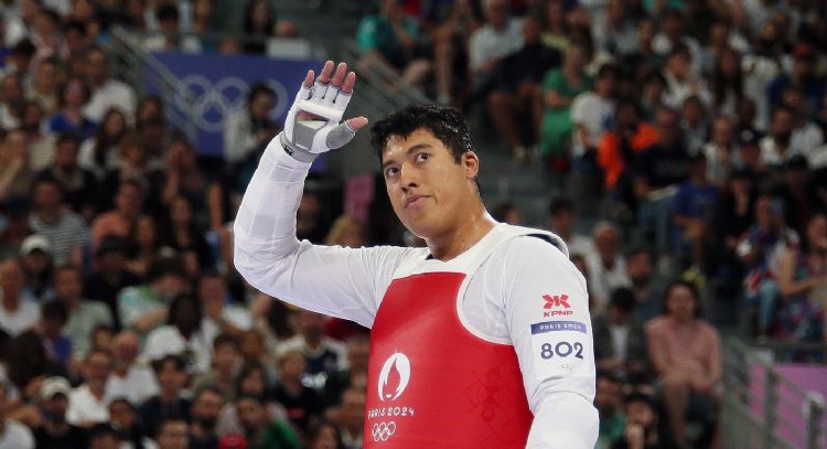 Carlos Sansores se queda sin medalla en taekwondo en París 2024