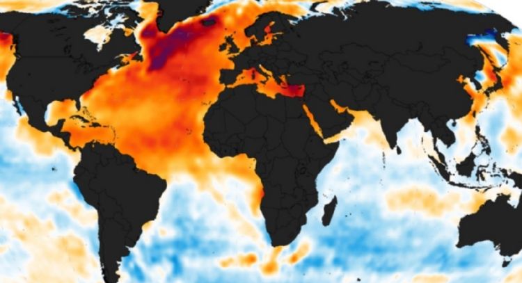 La mezcla del Atlántico tropical cambia reglas de patrones climáticos