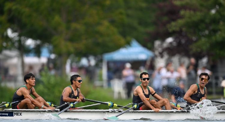 México gana medalla de oro por equipos en el Mundial de remo en Canadá