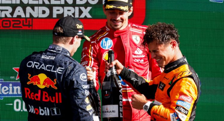 Lando Norris gana el GP de los Países Bajos; “Checo” Pérez termina en sexto lugar