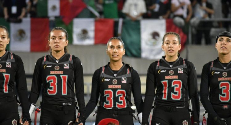 Selección Mexicana femenil de flag football consigue el subcampeonato del mundo