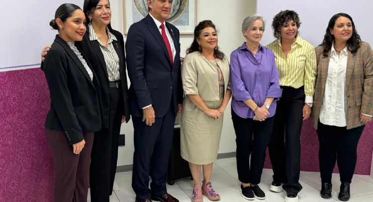Se reúnen el gobernador y la presidenta del DIF Tamaulipas con Clara Brugada