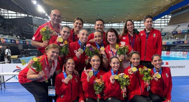 Pese a humillaciones y maltratos, en la natación artística el equipo mexicano peleará por medalla