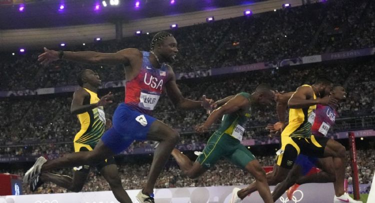 Noah Lyles, campeón de los 100 metros olímpicos por cinco milésimas de segundo (Video)