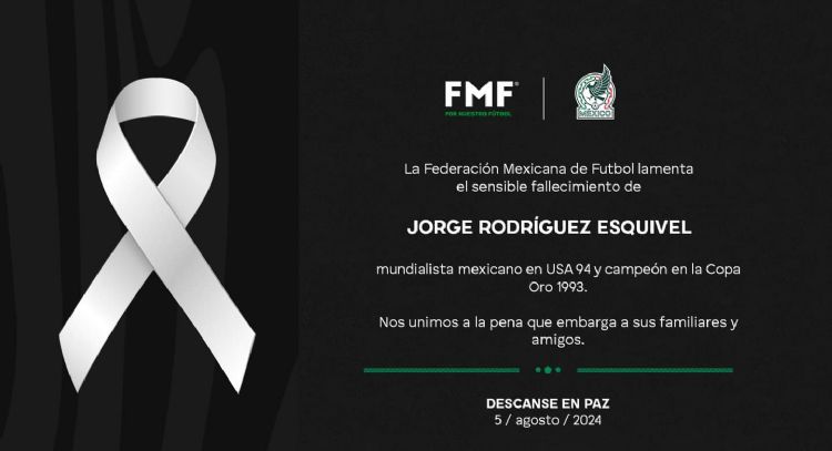 FMF “mata” al futbolista Jorge Rodríguez Esquivel, después ofrece disculpas por error
