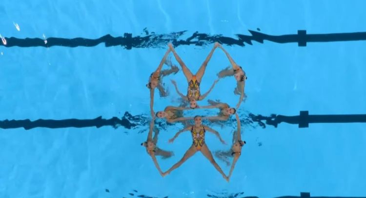 Equipo mexicano de natación artística presenta su segunda rutina en París 2024 (Video)