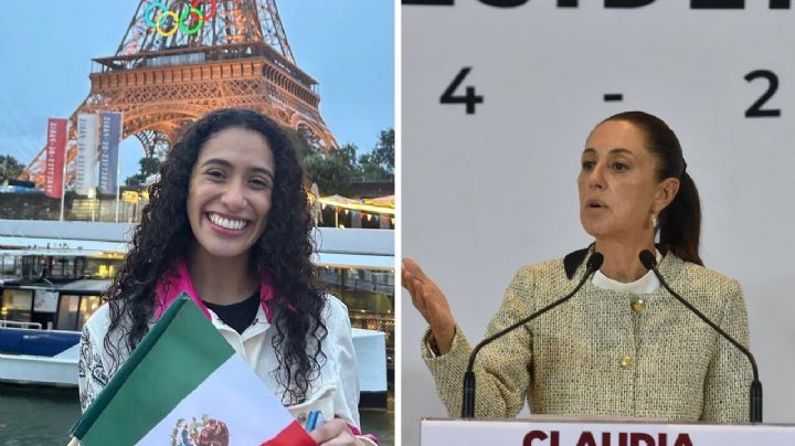 Así respondió Sheinbaum a la petición de la clavadista Gabriela Agúndez