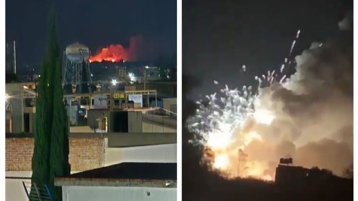 Explota un polvorín en una comunidad de Irapuato (Videos)