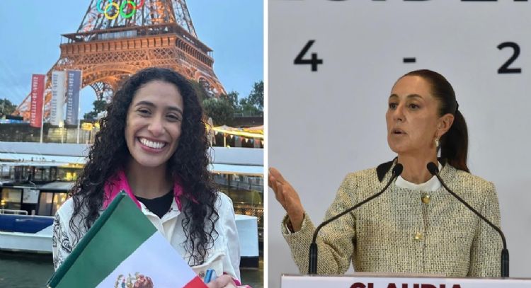 Así respondió Sheinbaum a la petición de la clavadista Gabriela Agúndez