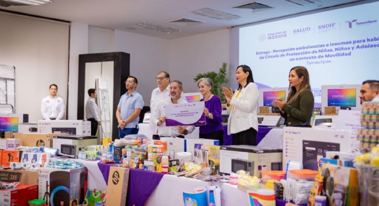 Habilita y equipa DIF Tamaulipas a “Círculos de Protección de Niñas, Niños y Adolescentes en Contexto de Movilidad”