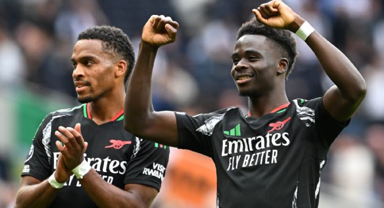 Gol de Gabriel sentencia triunfo 1-0 de Arsenal ante Tottenham en clásico del norte de Londres