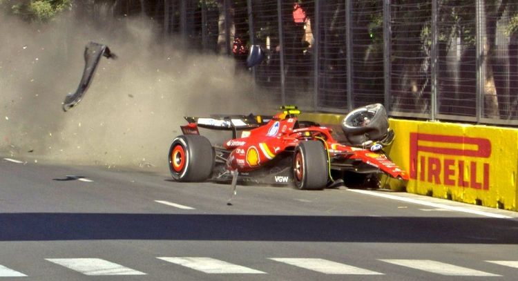 “Checo” Pérez: Lo más importante es que Carlos y yo estamos bien después del incidente