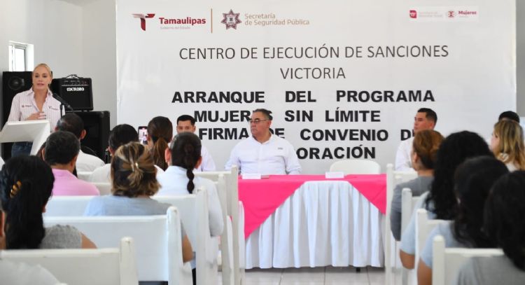 Inicia segunda etapa del Programa Mujeres Sin Límites en CEDES Victoria