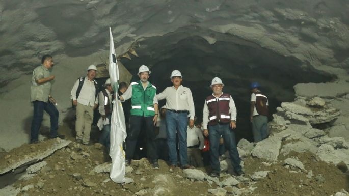 Atestigua Américo conexión de túnel en autopista Mante-Ocampo-Tula