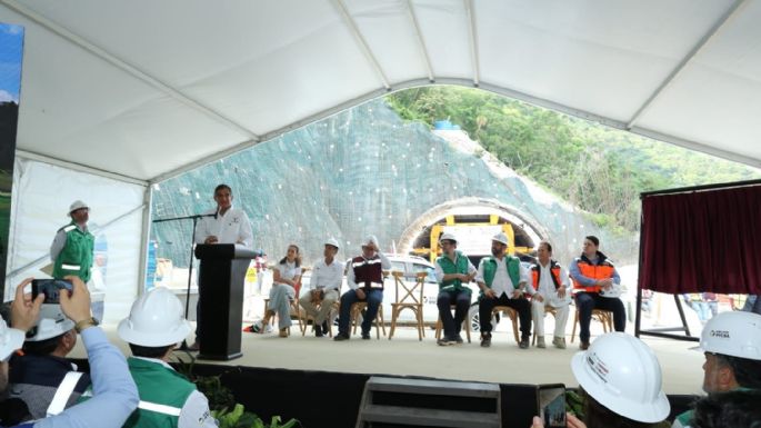 Atestigua Américo conexión de túnel en autopista Mante-Ocampo-Tula
