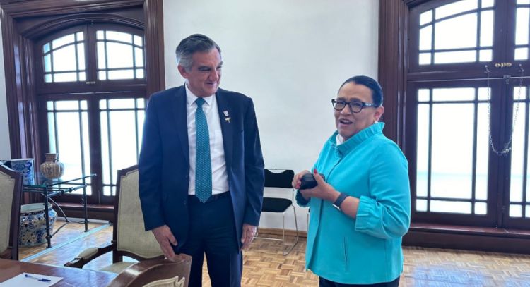 Fortalecer programas federales y seguridad en Tamaulipas, acuerda Américo con Rosa Icela y García Harfuch