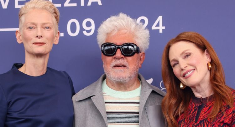Almodóvar regresa a Venecia con Tilda Swinton y Julianne Moore