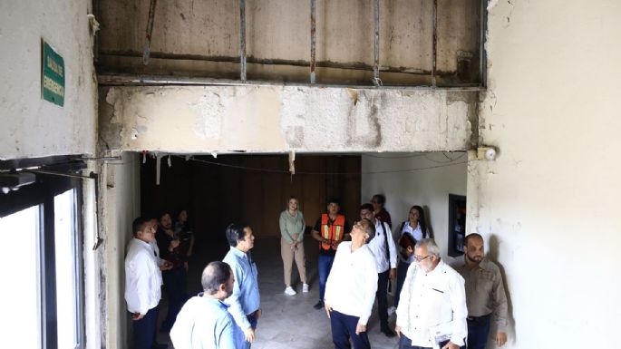 Supervisa Américo rehabilitación del Centro de Convenciones de Matamoros; será sede del CONACES 2024