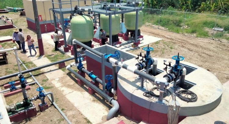 Concluye Secretaría de Obras Públicas rehabilitación de Planta de Aguas Residuales en Altamira