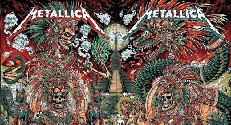 Metallica toca la cumbia de "Los luchadores” en su último concierto en la CDMX (Video)