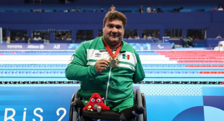 Arnulfo Castorena gana oro en paralímpicos de París 2024