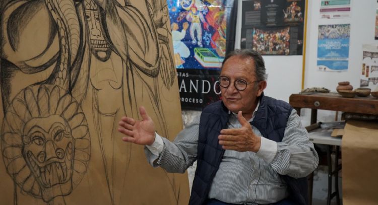 Otero muralista: El deterioro del mural del Mercado de San Ángel