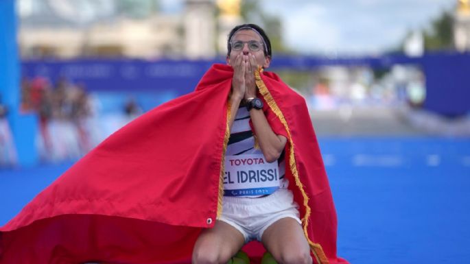 La marroquí El Idrissi bate récord femenino de maratón en último día de Juegos Paraolímpicos