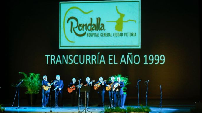 Celebran Américo y María 25 aniversario de la rondalla del hospital de Victoria