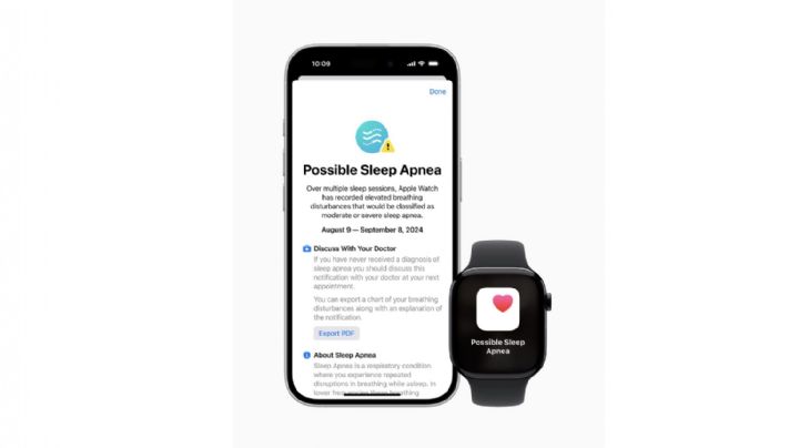 Apple Watch ahora detecta la apnea del sueño y la profundidad del agua